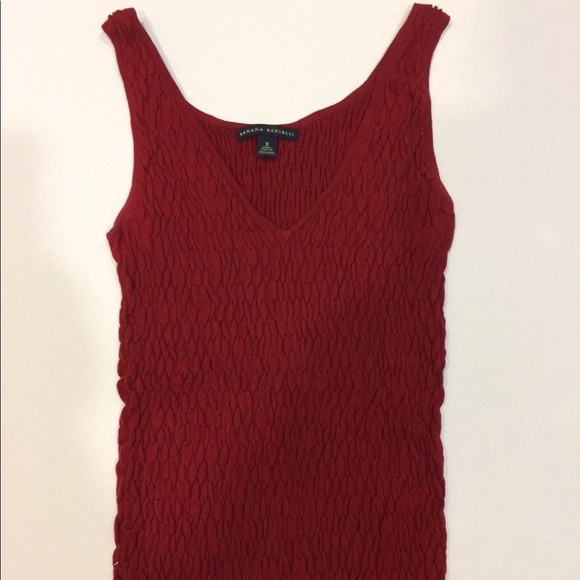 Banana Republic Tops - RED BANANA REPUBLIC TOP